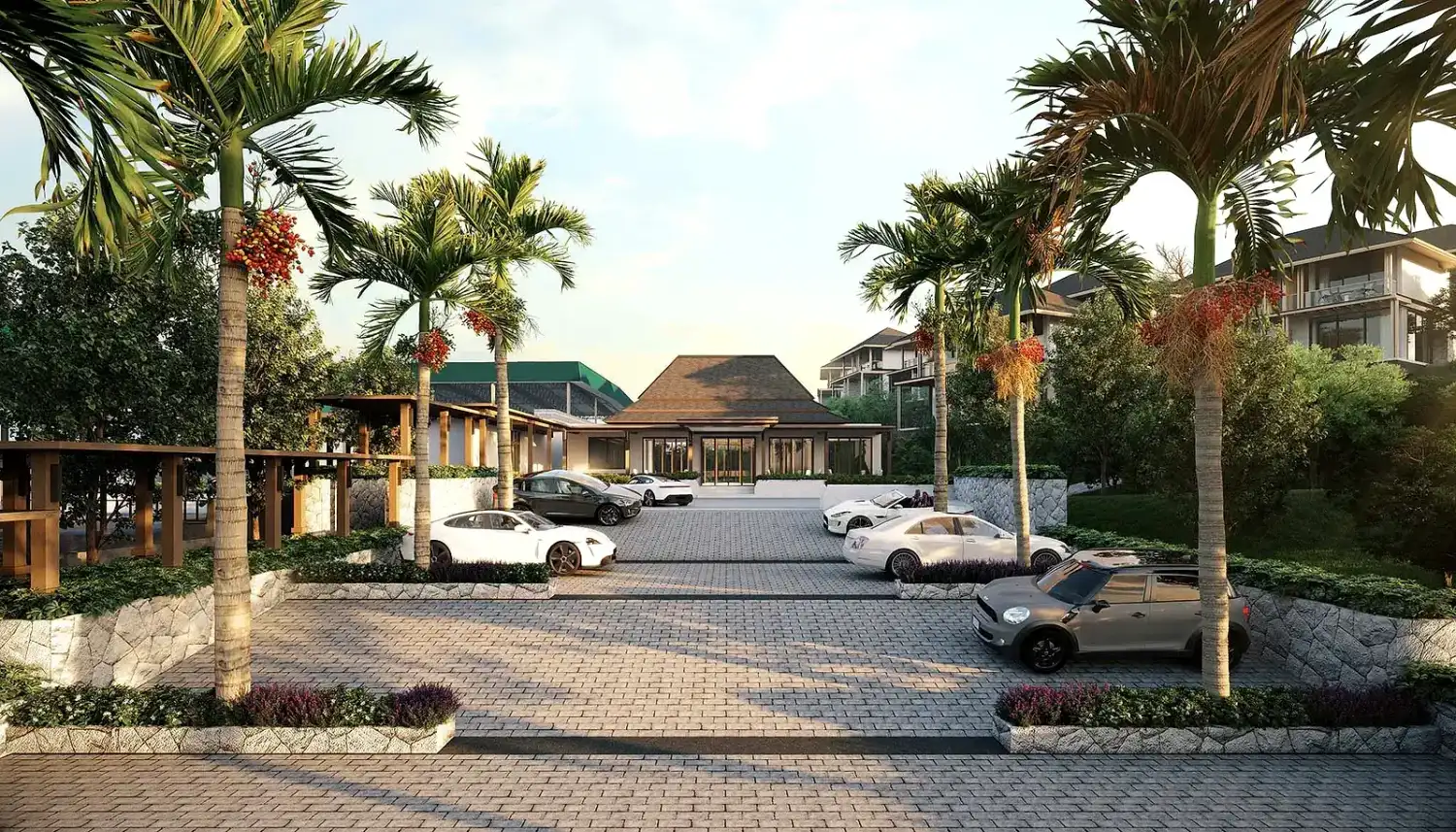 ทางเข้าและโถงต้อนรับใน KĀHLĪ Hillside Villa