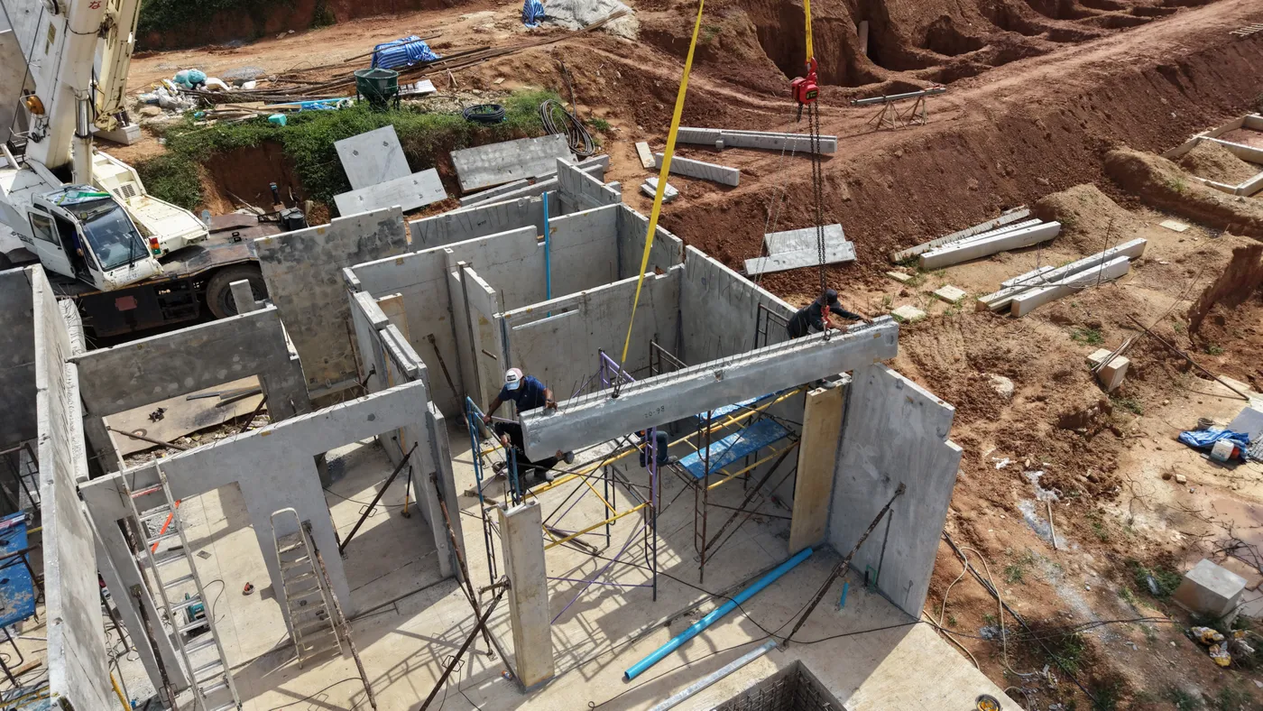 KĀHLĪ Hillside Villas ระหว่างก่อสร้าง พฤศจิกายน 2025