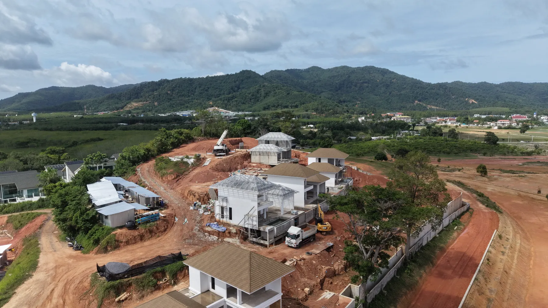 KĀHLĪ Hillside Villas under construction, 15 May 2026