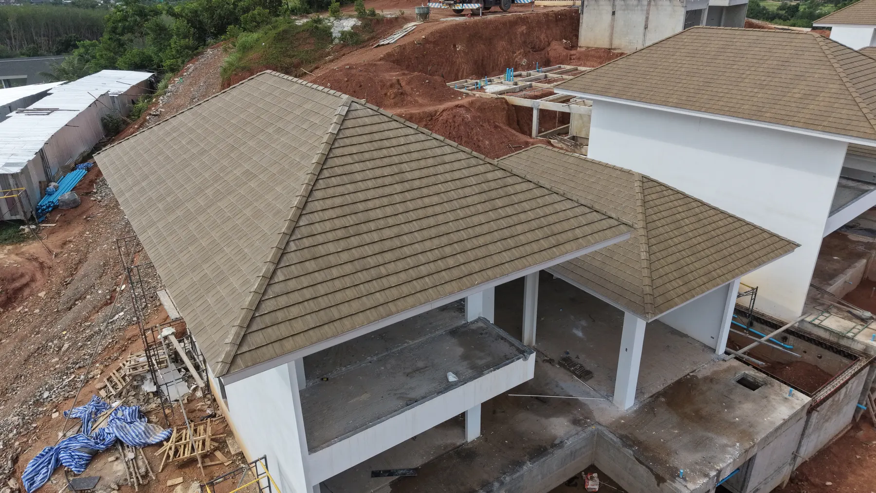 KĀHLĪ Hillside Villas under construction, 28 May 2026