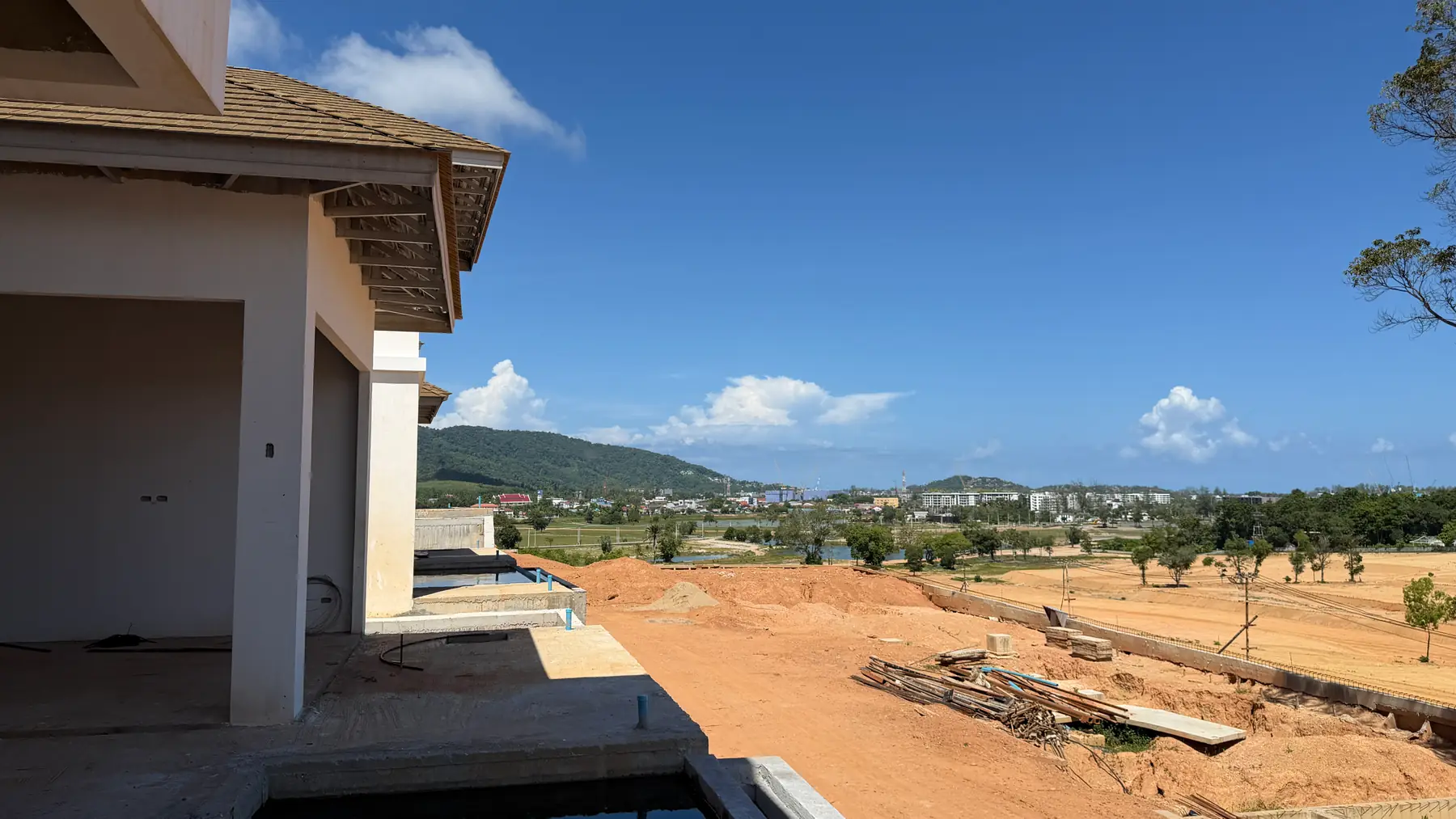 KĀHLĪ Hillside Villas under construction, 21 July 2026