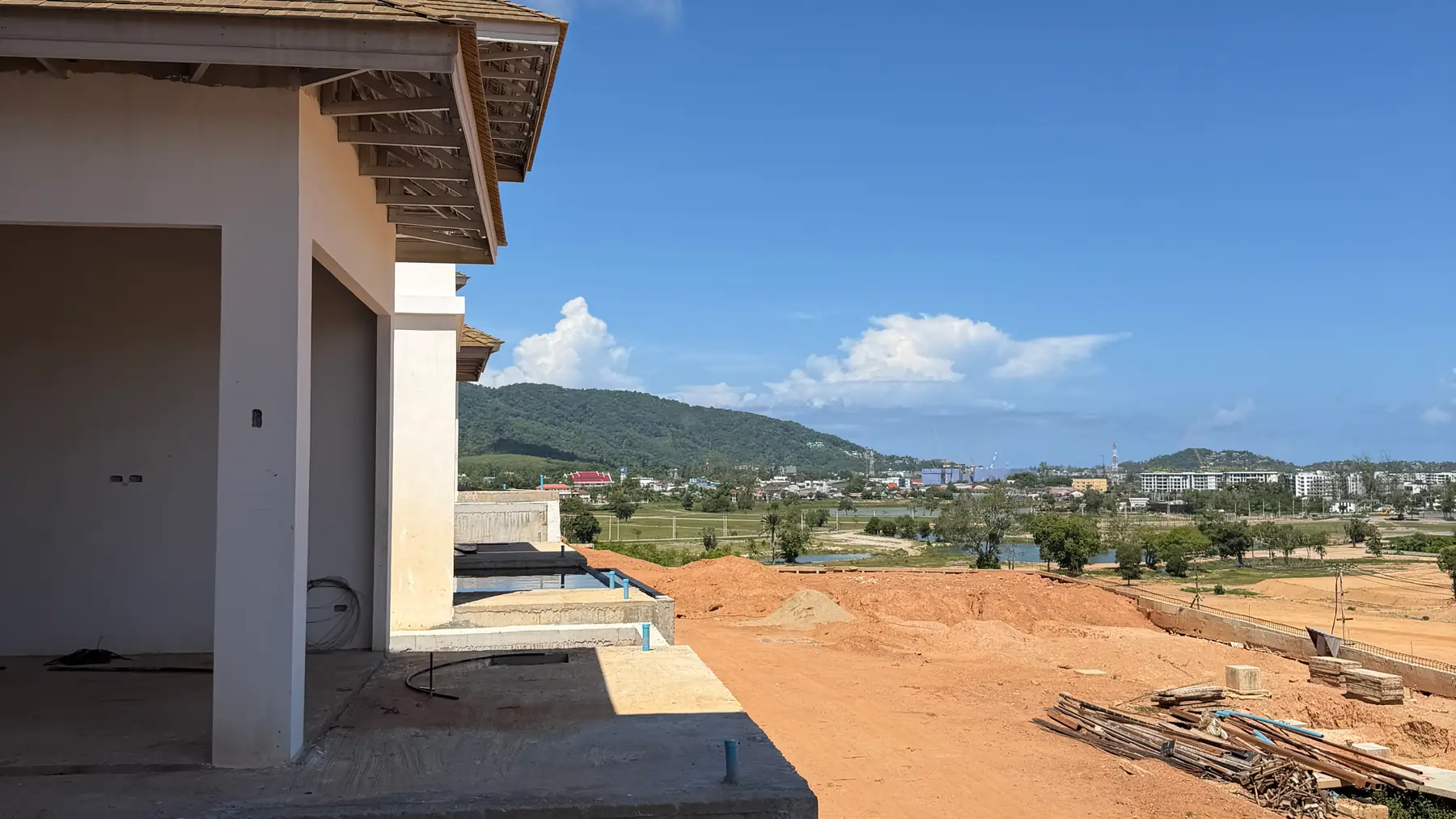 KĀHLĪ Hillside Villas under construction, 21 July 2026