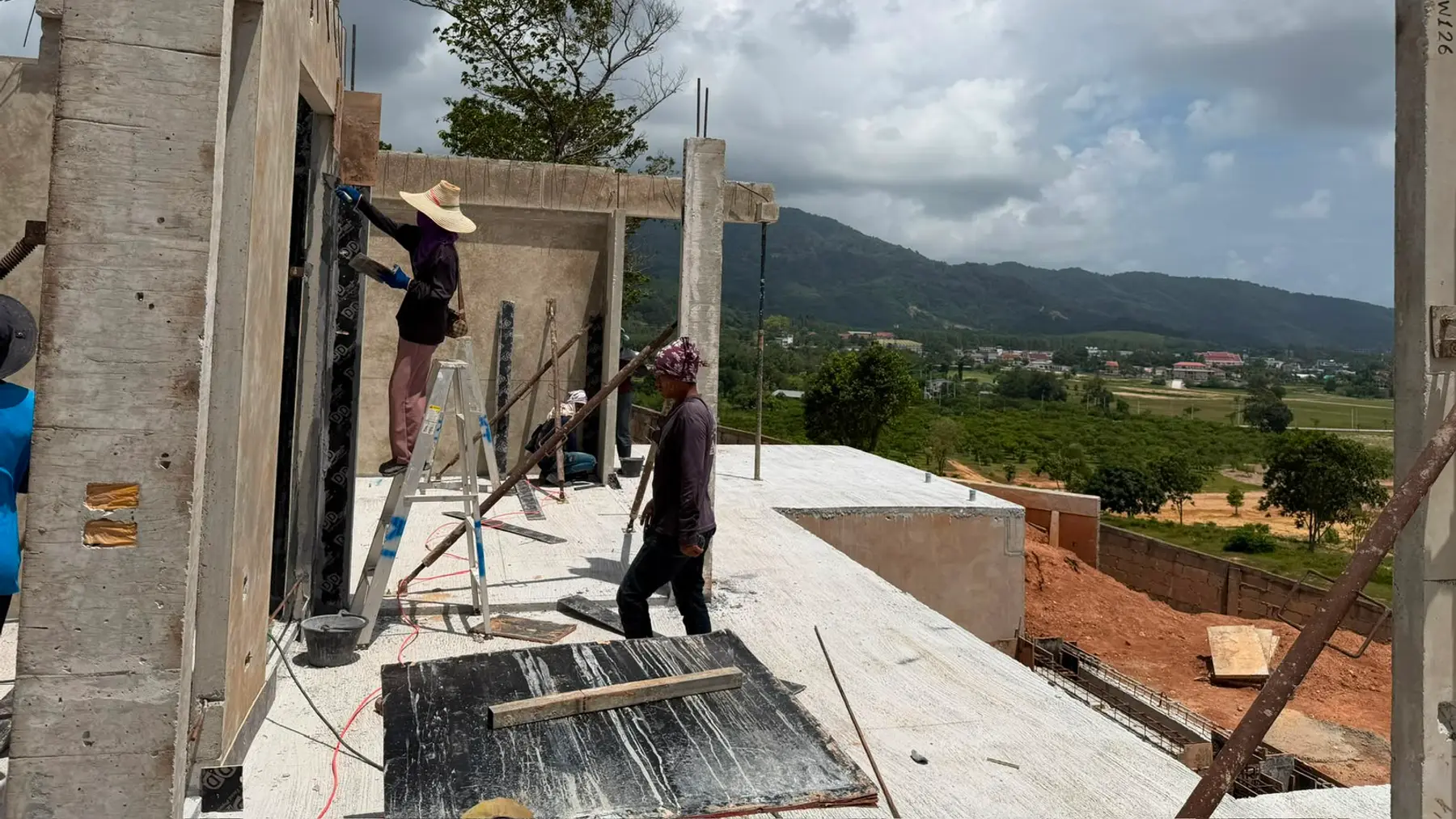 KĀHLĪ Hillside Villas в процессе строительства, 21 июля 2026