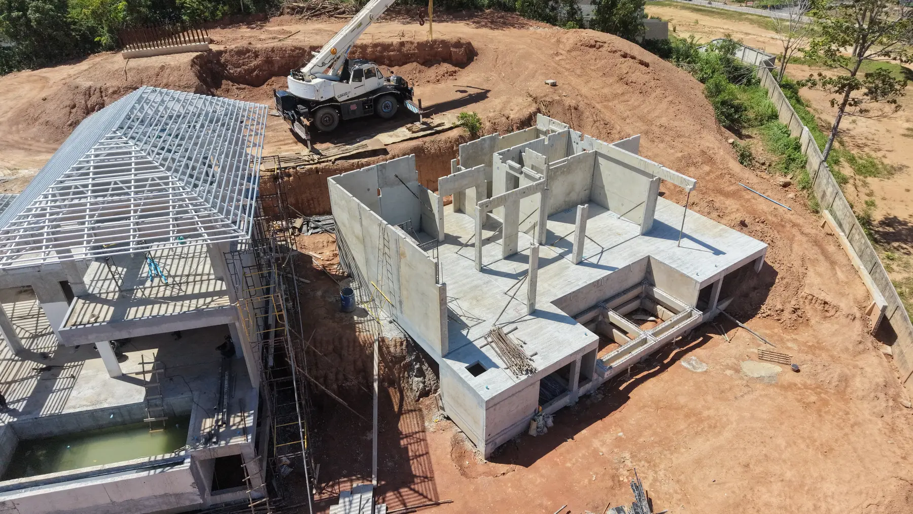 KĀHLĪ Hillside Villas в процессе строительства, 21 июля 2026