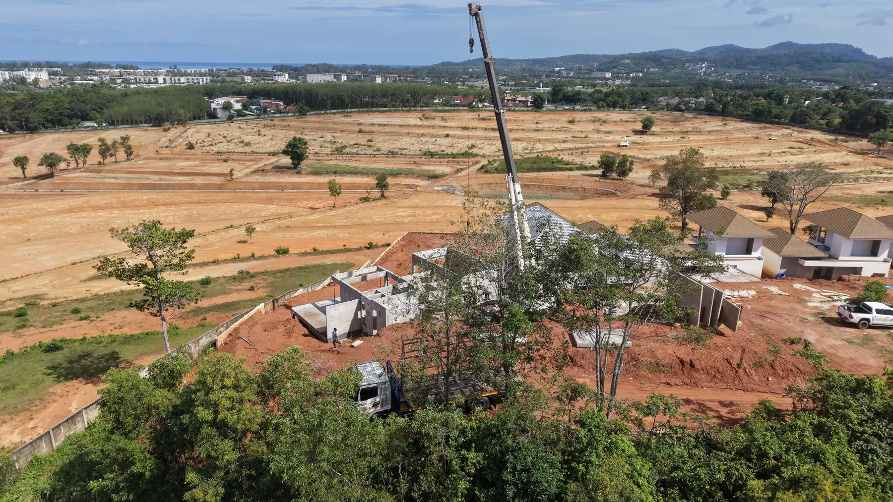 KĀHLĪ Hillside Villas ระหว่างการก่อสร้าง 31 กรกฎาคม 2026