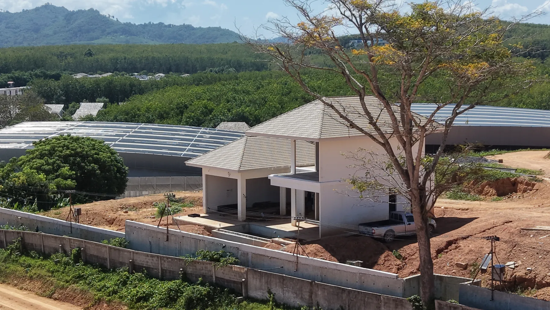 KĀHLĪ Hillside Villas в процессе строительства, 21 июля 2026