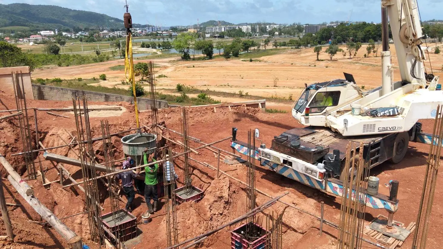 KĀHLĪ Hillside Villas under construction, 4 September 2026