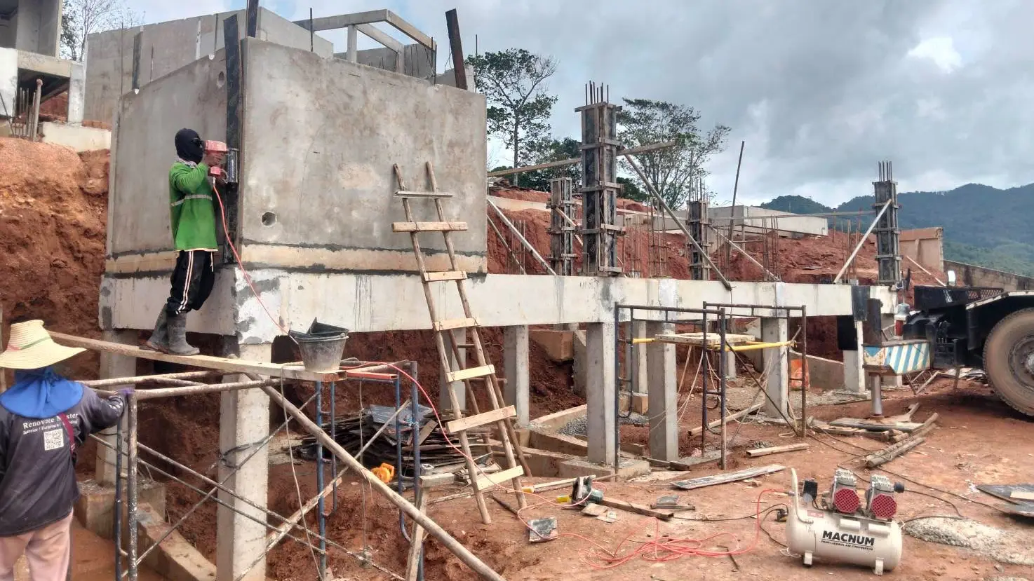 KĀHLĪ Hillside Villas under construction, 14 September 2026