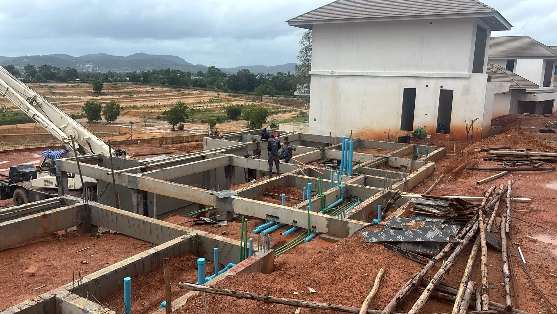 KĀHLĪ Hillside Villas under construction, 18 September 2026