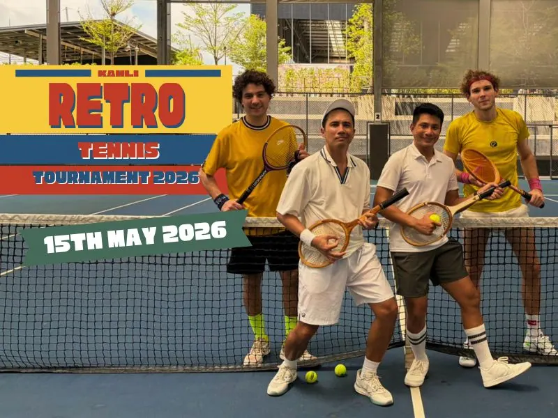 Retro Tournament รายการที่ผ่านมาที่ KĀHLĪ Tennis Academy ภูเก็ต