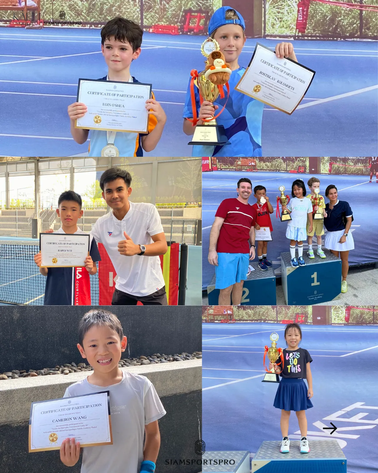 Photo from Congratulations! Tennis 10s Matchplay Tournament 2025