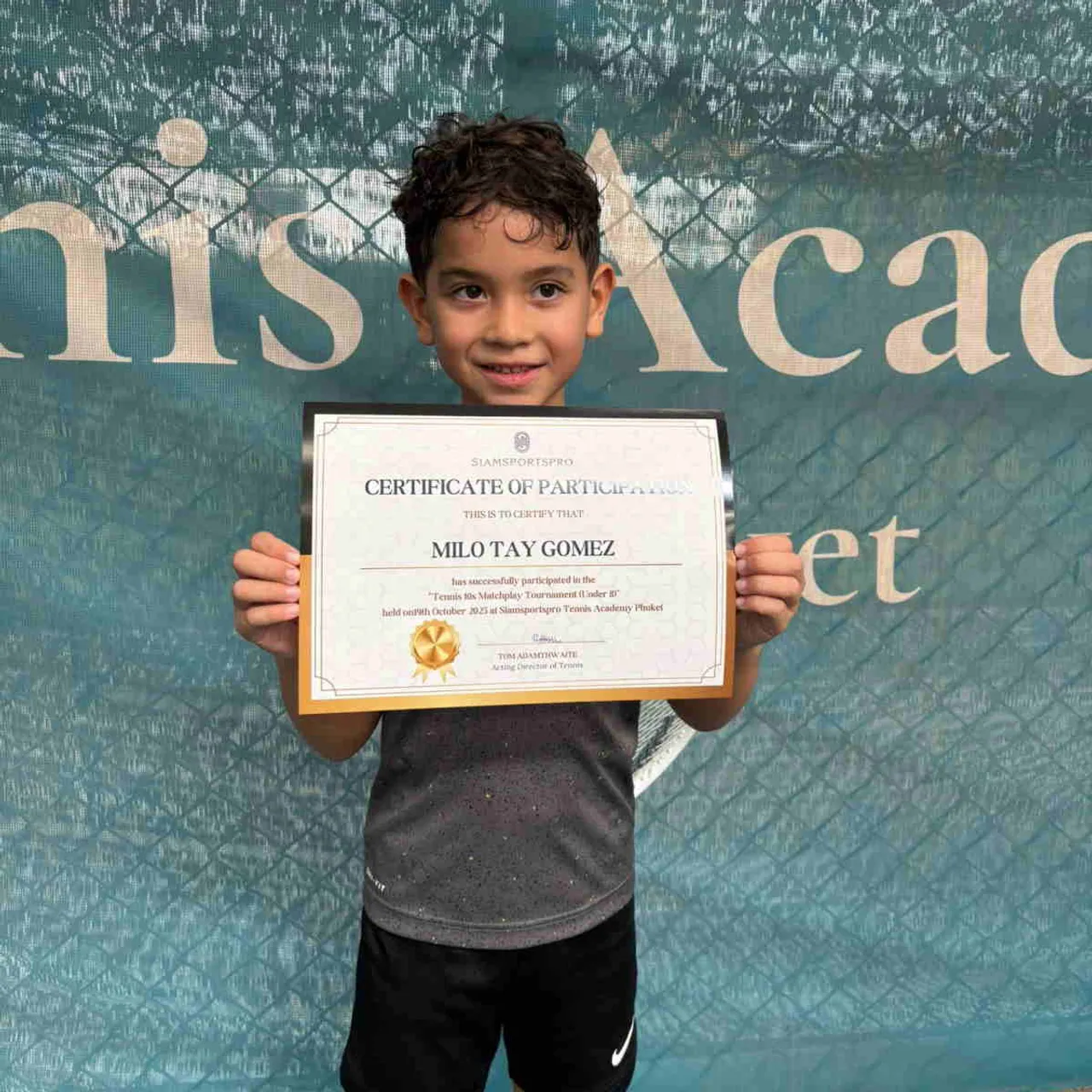 Photo from Congratulations! Tennis 10s Matchplay Tournament 2025