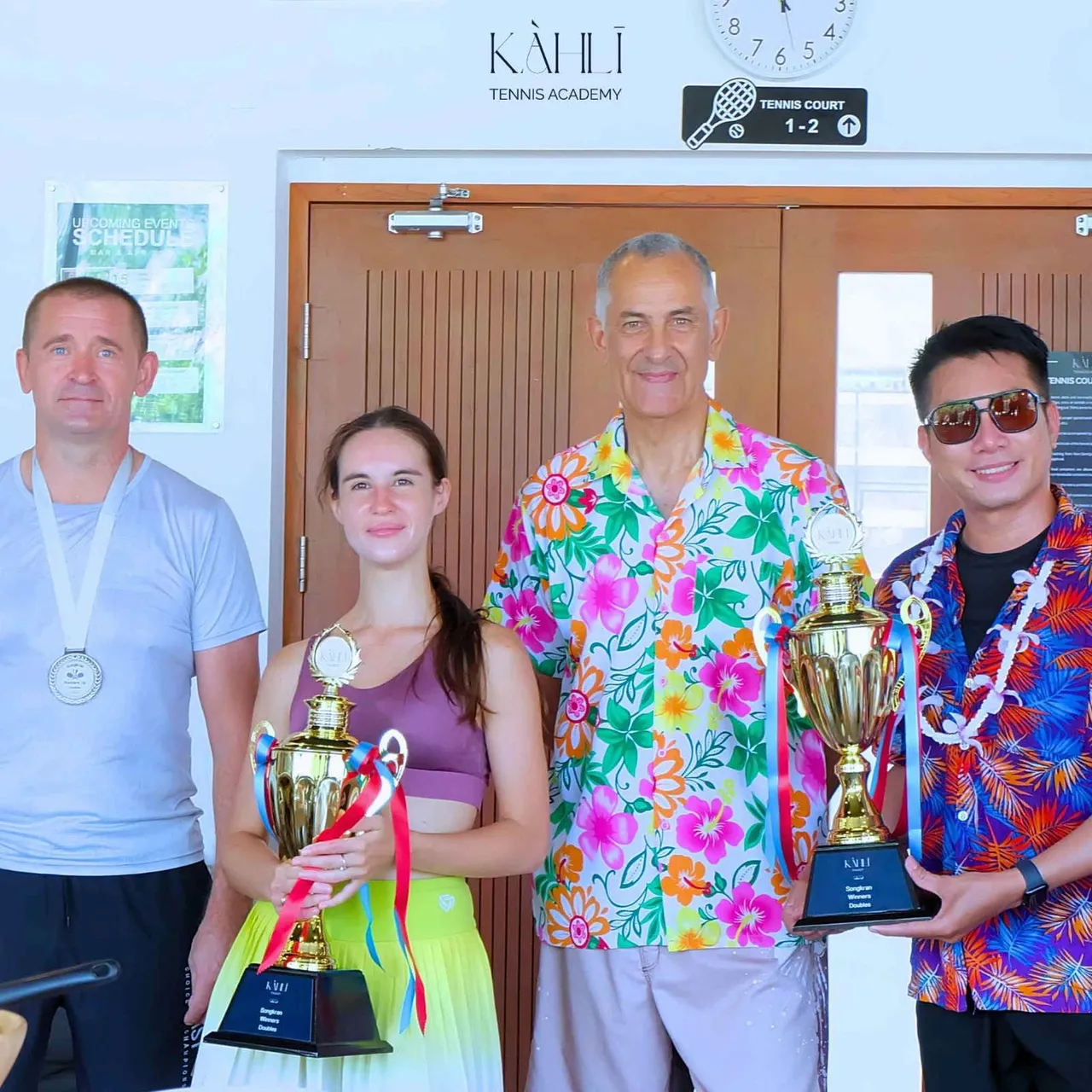 ภาพจาก การแข่งขันเทนนิสสงกรานต์ 2026 ที่ Kāhlī Tennis Academy Phuket