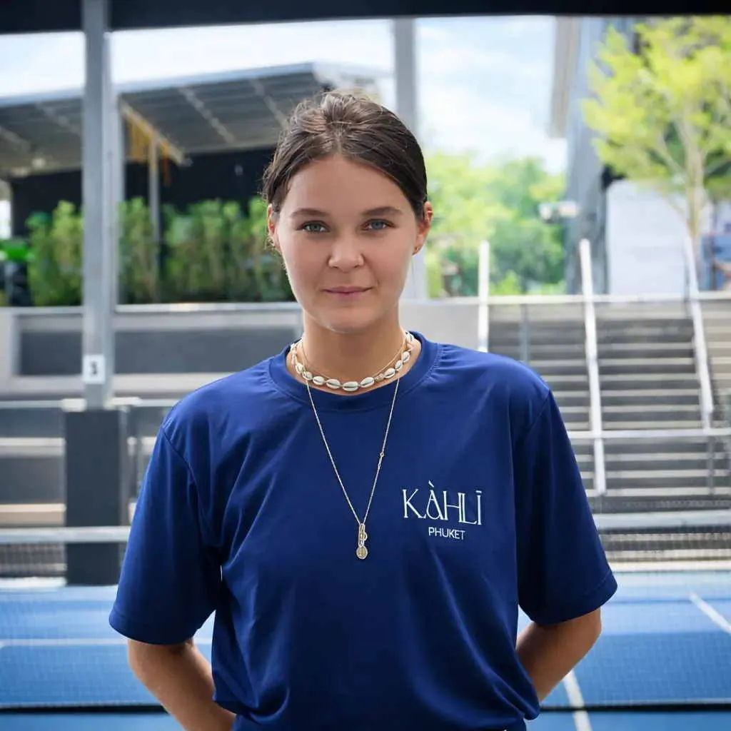 Coach Regina, Senior Performance Coach, KĀHLĪ Tennis Academy, Пхукет