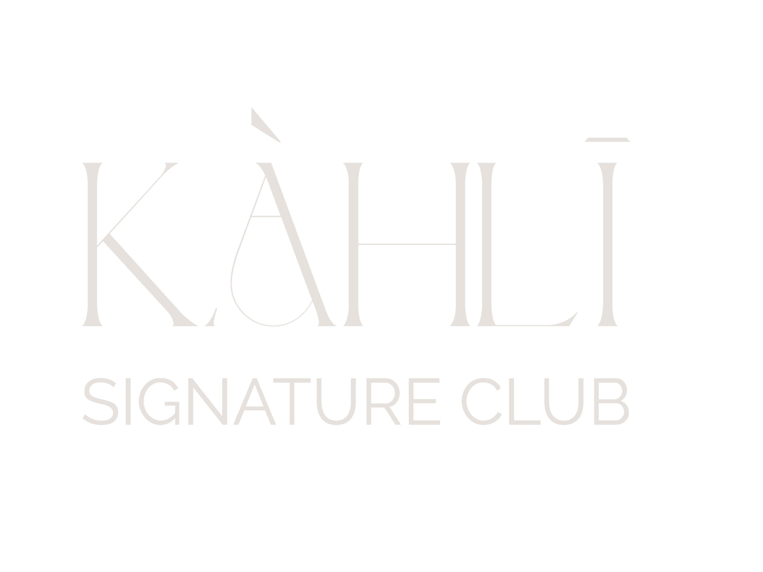 KĀHLĪ Signature Club